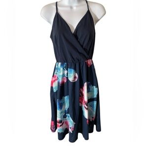 B6- Styleworld - ladies Small - Floral Dress